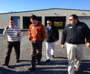 Ben, Ken, and Matt talk with Charles Green, Marketing Director for VDACS about agricultural trade in Virginia