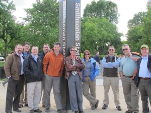 Team building with a custom App and smart phones on the Washington Mall
